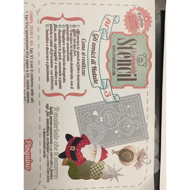 cartamodello stencil