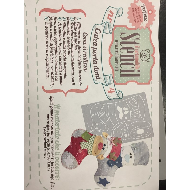 cartamodello stencil