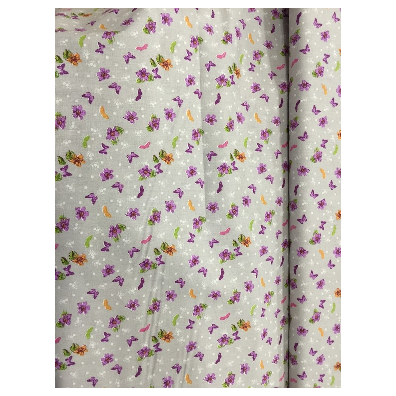 tessuto disegno  farfalle